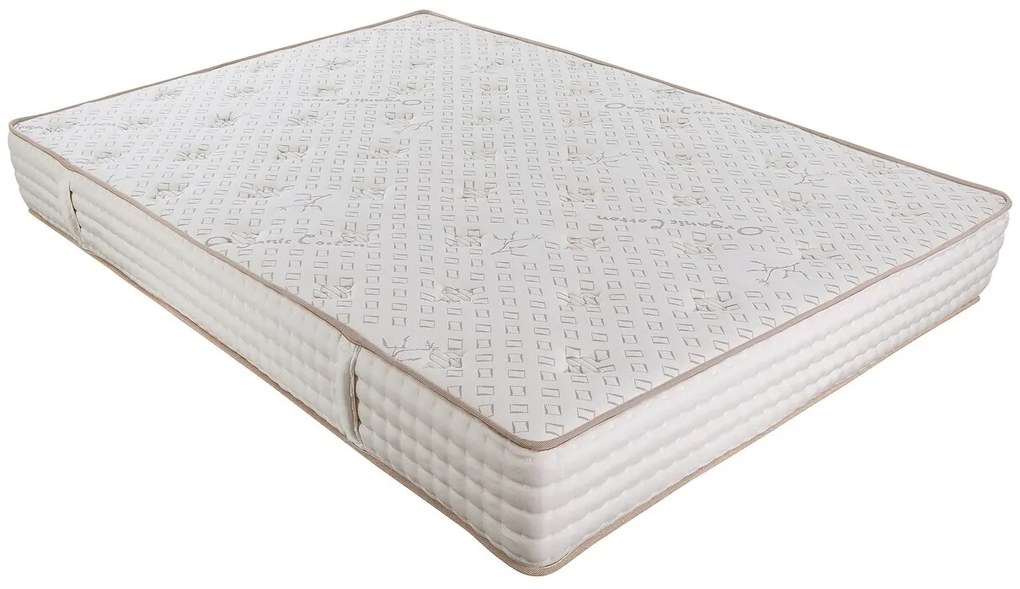 Saltea Premium Organic Cotton Pocket Memory 7 Zone de Confort 140x190 cm, H 26 cm