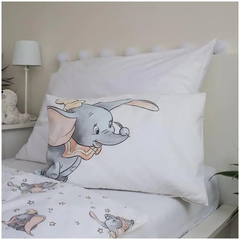 Disney Dumbo Grey lenjerie de pat pentru copii 100×135cm, 40×60 cm