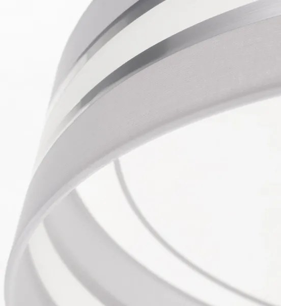 Plafonieră LED dimabilă SMART CORAL LED/24W/230V albă/argintie + telecomandă