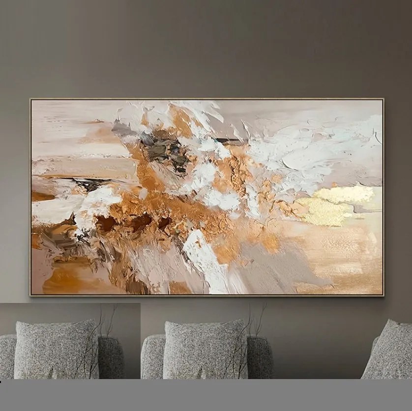 Tablou de perete pictura acrilica Sahara 100x180cm