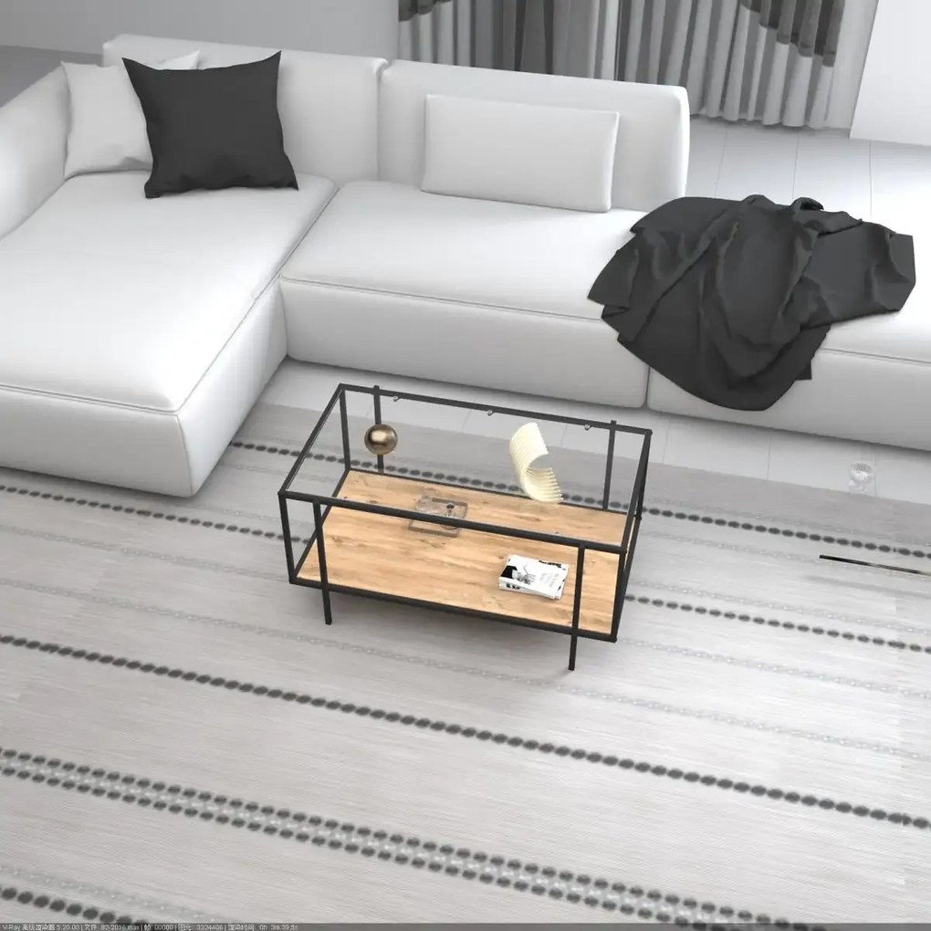 Masa de cafea Deco seria D-710, homs,90x50x45 cm ,0039