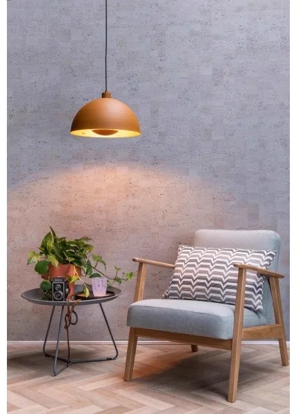 Lustră pe cablu SIEMON 1xE27/40W/230V portocalie Lucide 45496/01/44