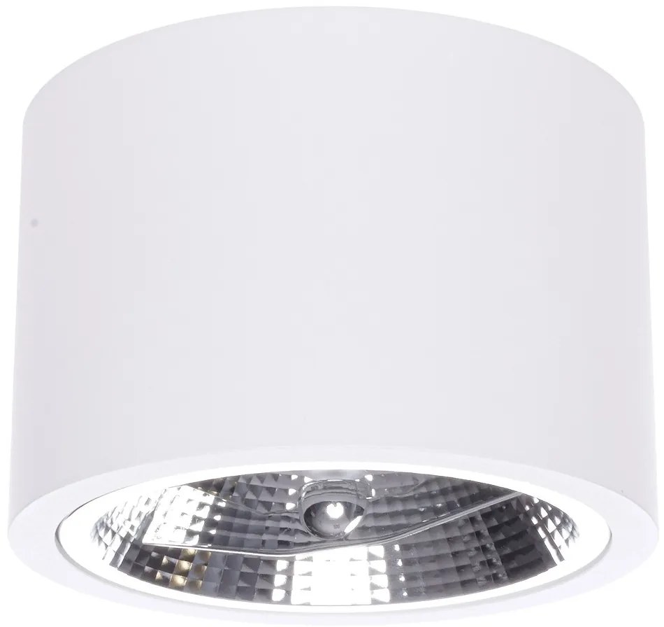 Spot aplicat design modern REDONDO alb