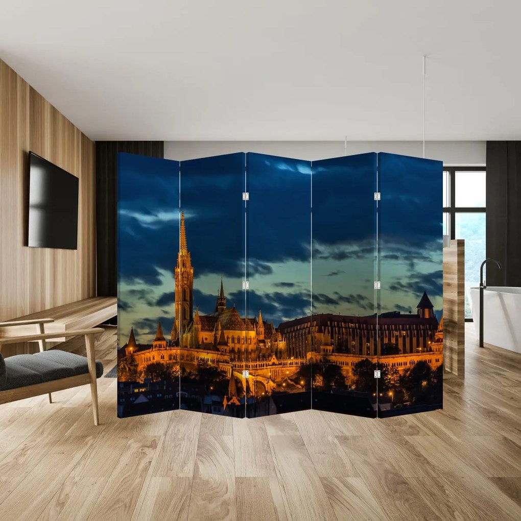 Paravan - Construcție iluminată (210x170 cm)