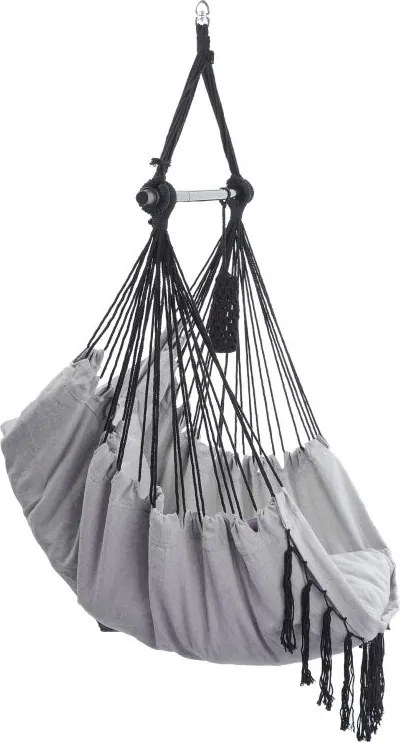 Balansoar suspendat MIADOMODO, gri, interior și exterior