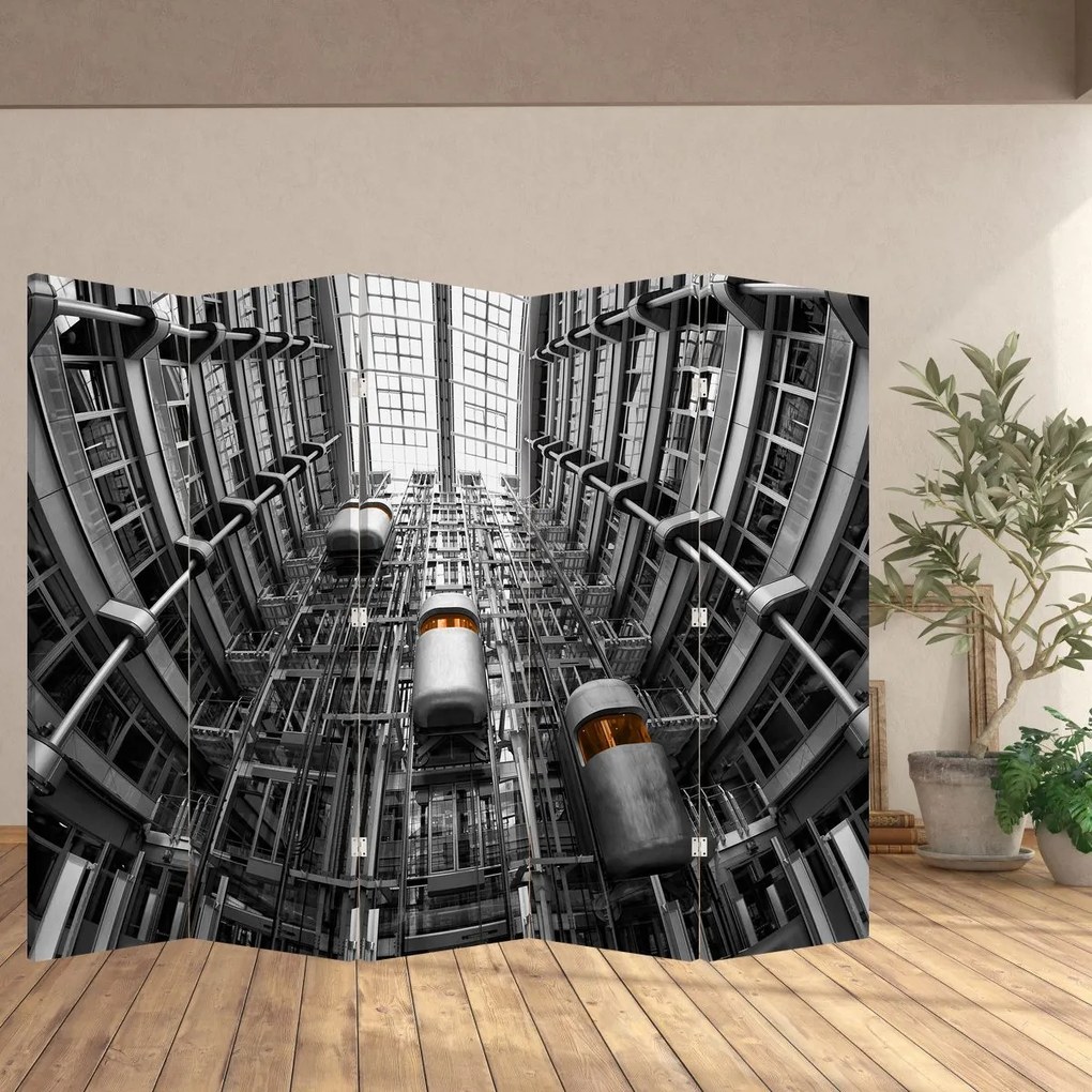 Paravan - Lift în clădire (210x170 cm)