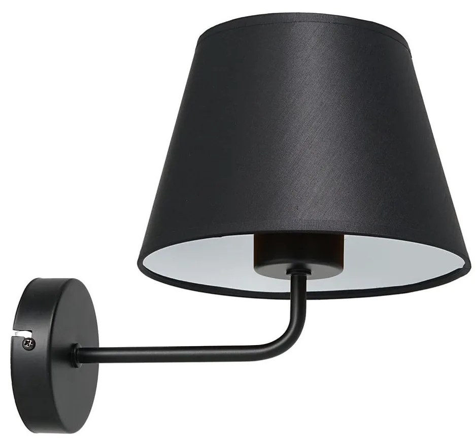 Lampă de perete ARDEN 1xE27/60W/230V negru/alb