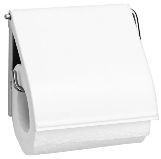 Suport hartie igienica Brabantia ReNew 107893, Rezistent la coroziune, Alb