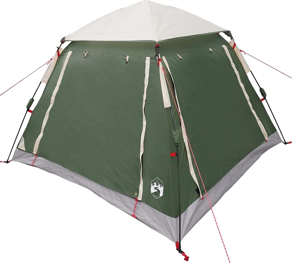 vidaXL Cort Instant cu Pelerină pentru Plouă 3-Persoane cu Eliberare Rapidă