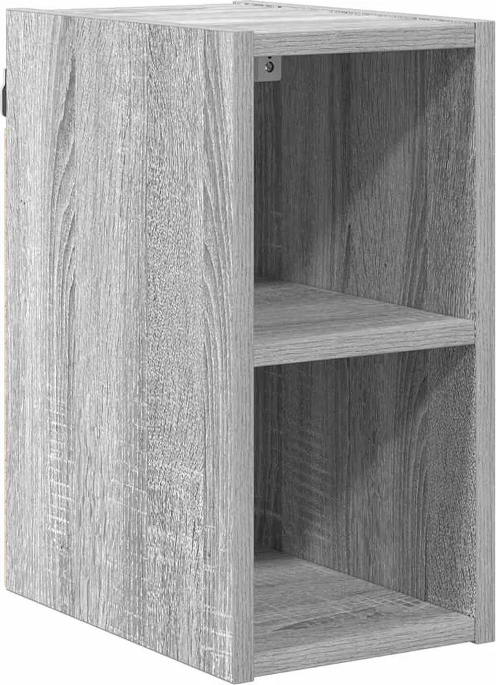 vidaXL Dulap suspendat Gri Sonoma 20 x 29,5 x 40 cm Lemn compozit
