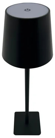 Lampă LED tactilă dimabilă de masă LED/5W/5V USB 1200 mAh negru