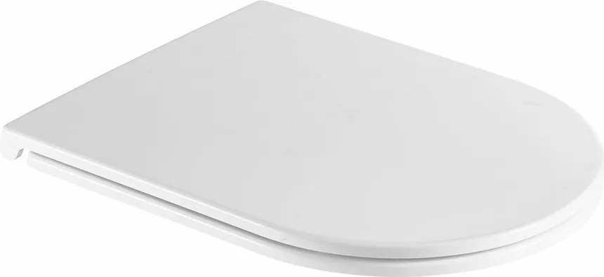 Capac WC soft close Omnires Ottawa COMFORT alb