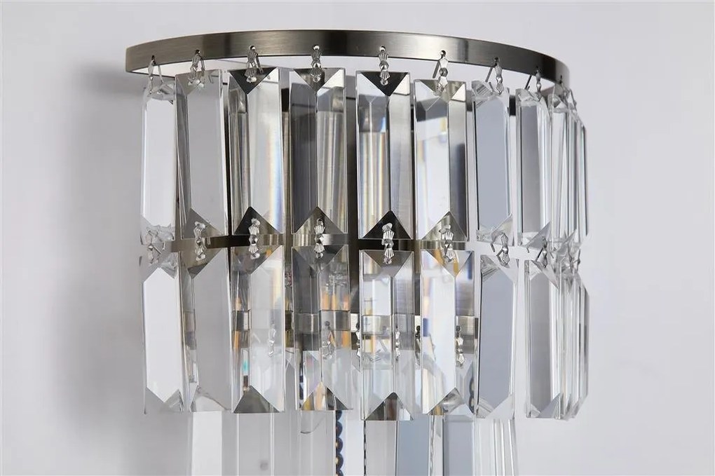 Aplica de perete cristal Empire 2L, baie IP44