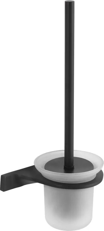 Mexen Rino perie de toaletă, neagră - 7027050-70