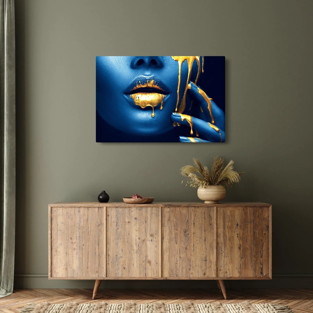 Tablou cu fața omeneaască (90x60 cm)