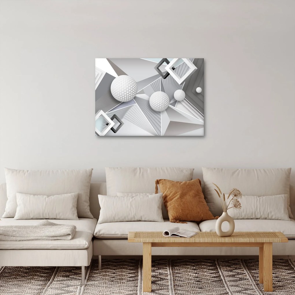 Tablou geometric abstract (70x50 cm)