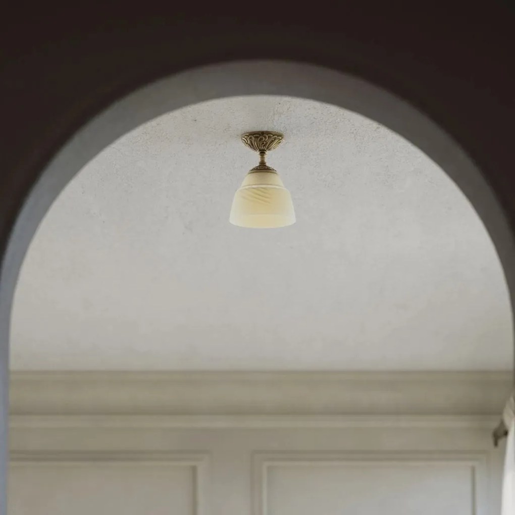 Lustra aplicata din alama stil Neoclassical Elisa