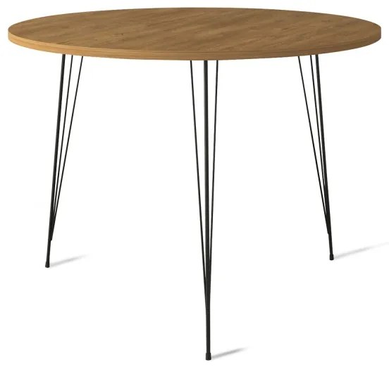 Masă de sufragerie SANDALF 75x90 cm maro