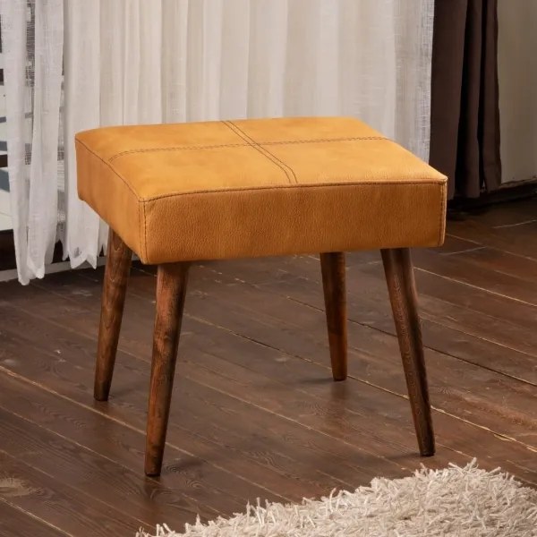 Taburet NUTO, 46 x 46 cm, portocaliu