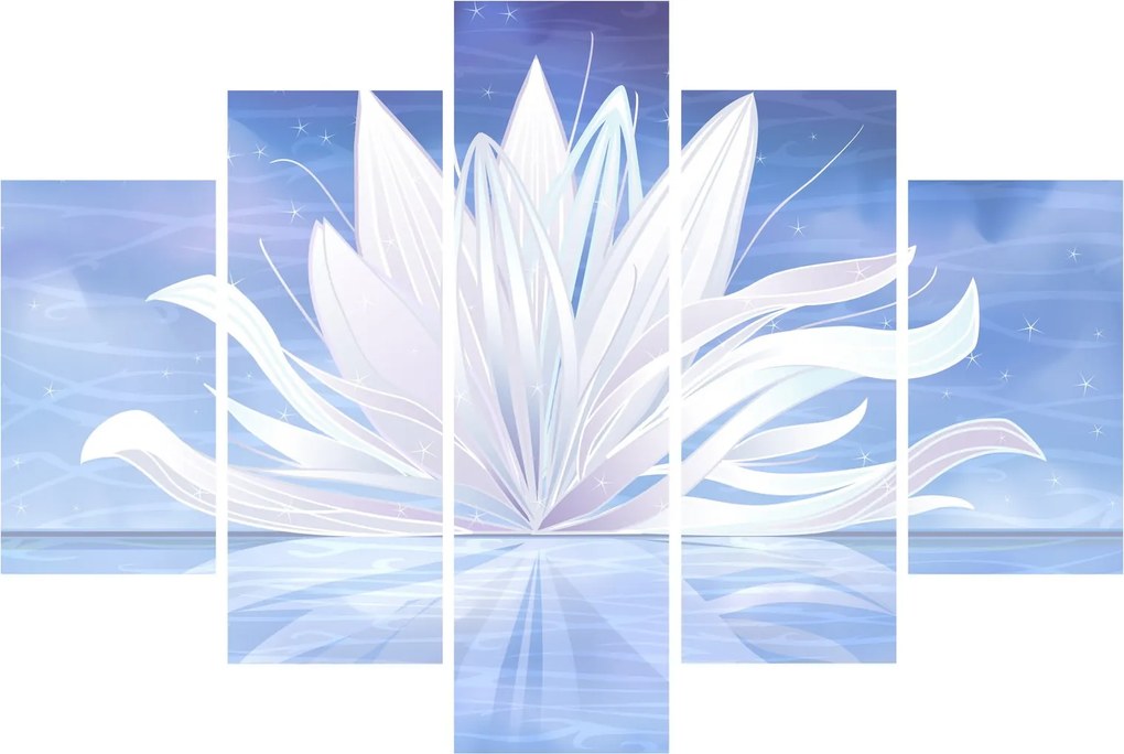 Tablou - Floare de lotus (150x105 cm)