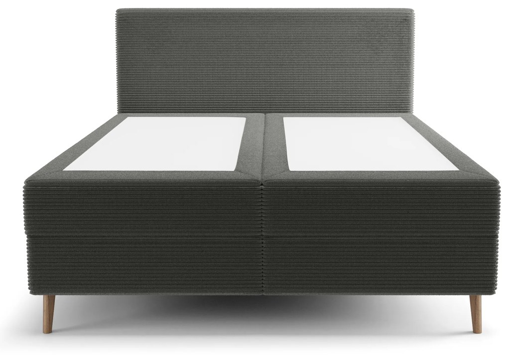Pat de o persoană 120 cm Napoli Bonell (verde închis) (cu somieră, cu sp. depozitare). 1082440