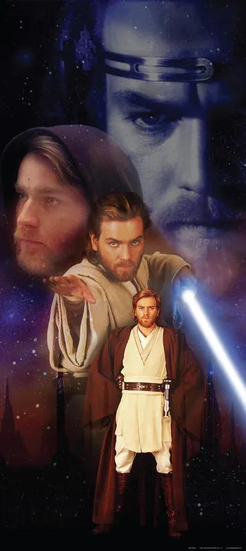 Tapet pentru usă - Star Wars Obi Wan