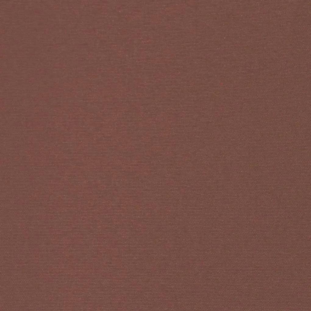 Copertina laterala retractabila de terasa, maro, 100 x 300 cm Maro, 100 x 300 cm