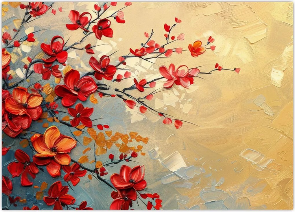 Tablou - Copac înflorit (70x50 cm)