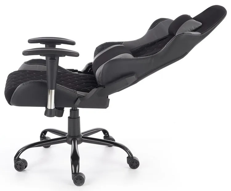 Scaun gaming Drake, negru/gri