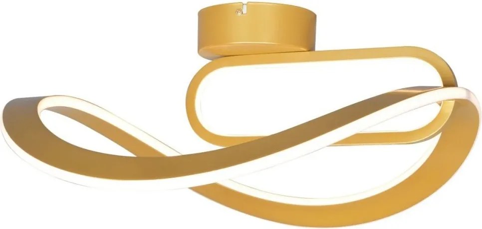 Lustra aplicata LED VELENNE auriu