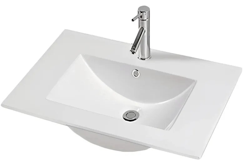 V950 - Lavoar cu design plat 18x60x46 cm