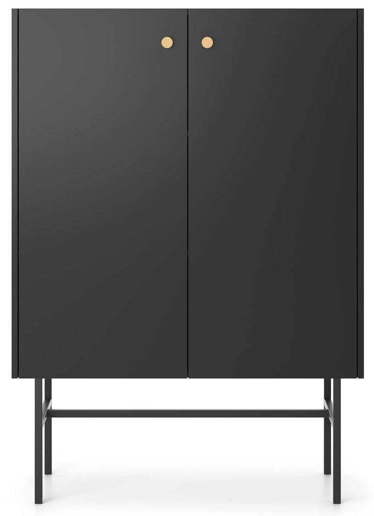 Dulap Desanta 2D (negru). 1082797