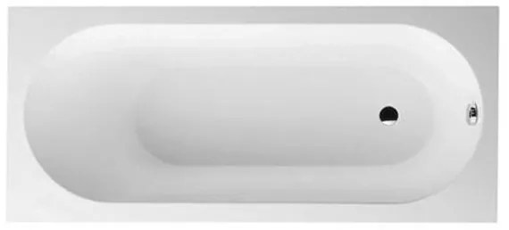 Cada pentru inzidire Villeroy & Boch, Oberon, 170 x 75 cm, alb alpin