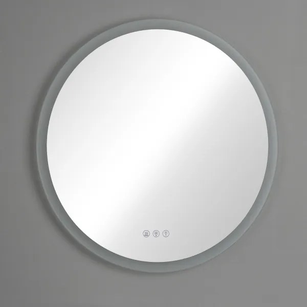 Brilagi-LED CLARA PRO - Oglindă încălzită cu iluminare integrată RGBW, dimabilă, LED/18W/230V, Ø 60 cm IP44