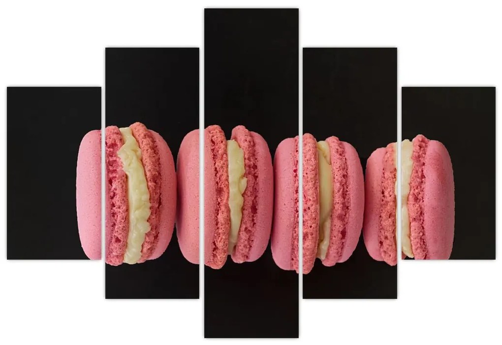 Tablou cu macarons (150x105 cm)