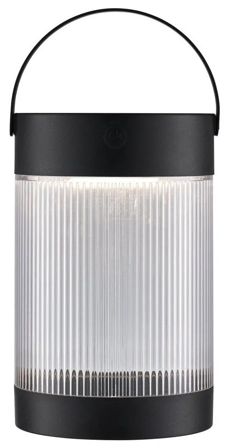 Lampa portabila solara, 3-step Moodmaker, protectie IP44, Coupar negru