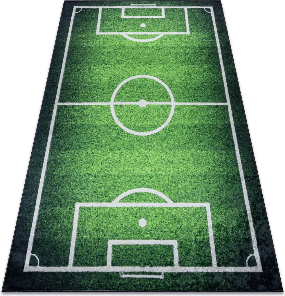 BAMBINO 58690 covor lavabil Teren, fotbal pentru copii anti-alunecare - verde