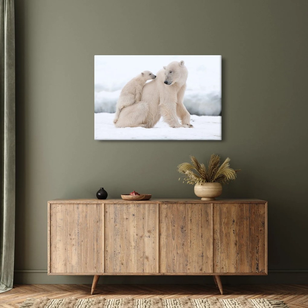 Tablou - Urs polar (90x60 cm)