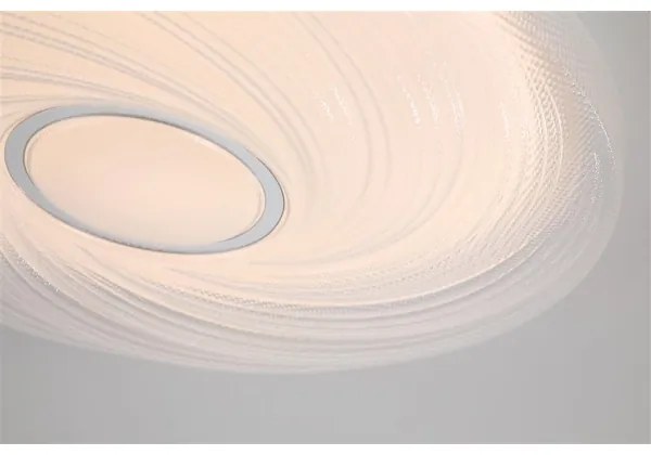 Searchlight 97010-39WH - Plafonieră LED AURA, 24W, 230V, 3000K, Ø 38,5 cm