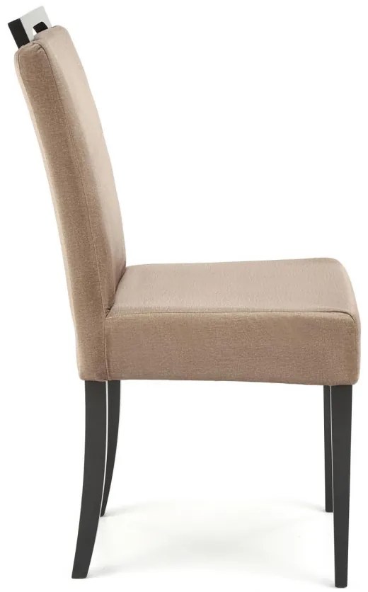 Scaun Clarion 2 velvet bej/negru Monolith 09
