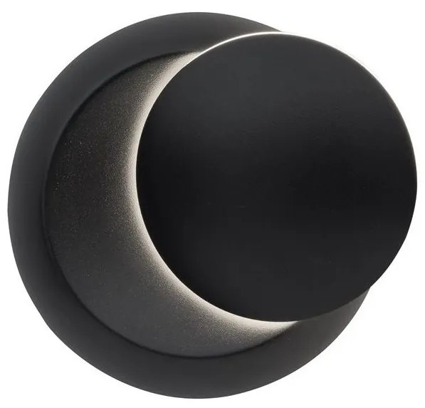 Aplica LED ambientala, ajustabila ODIN neagra NVL-910162