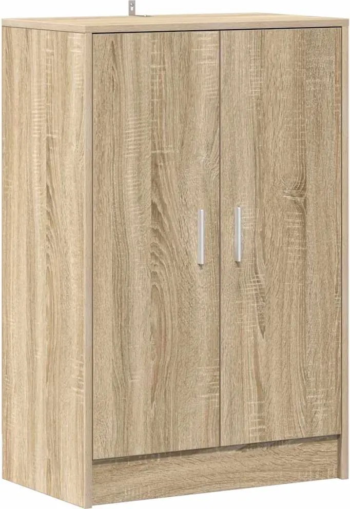 vidaXL Pantofar, stejar sonoma, 60x35x92 cm, lemn prelucrat