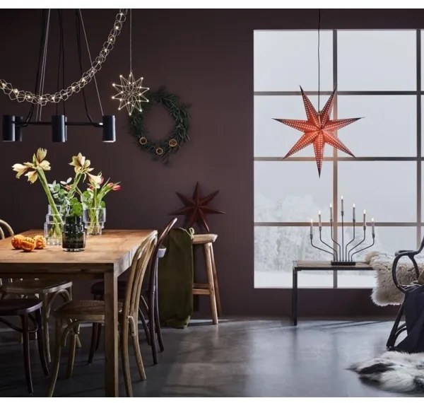 Sfeșnic de Crăciun BROSA XL 7xE10/3W/230V Markslöjd 705758