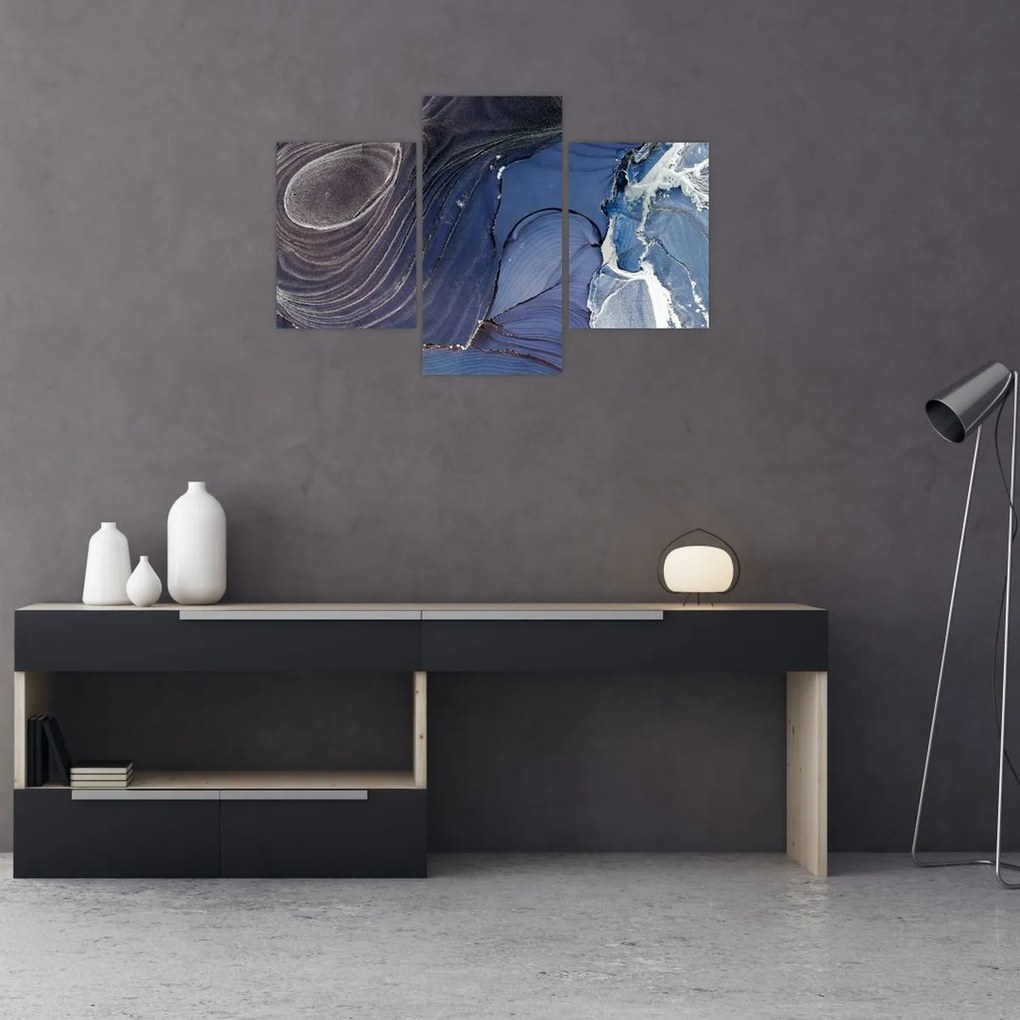 Tablou - Cerneală marmorată (90x60 cm)