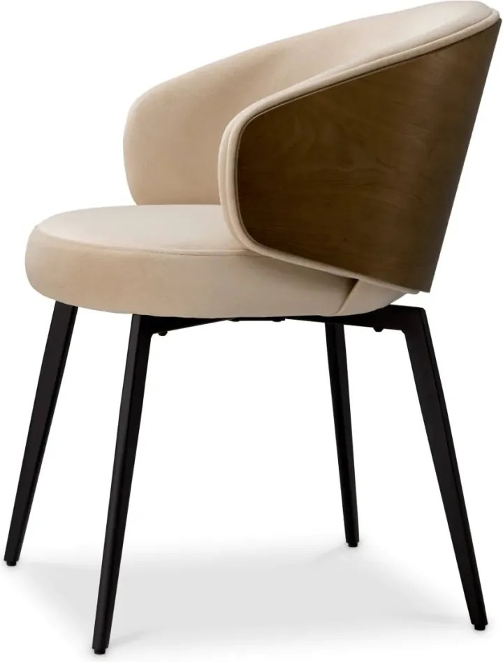 Scaun design elegant LUX Camerota, Sabino beige