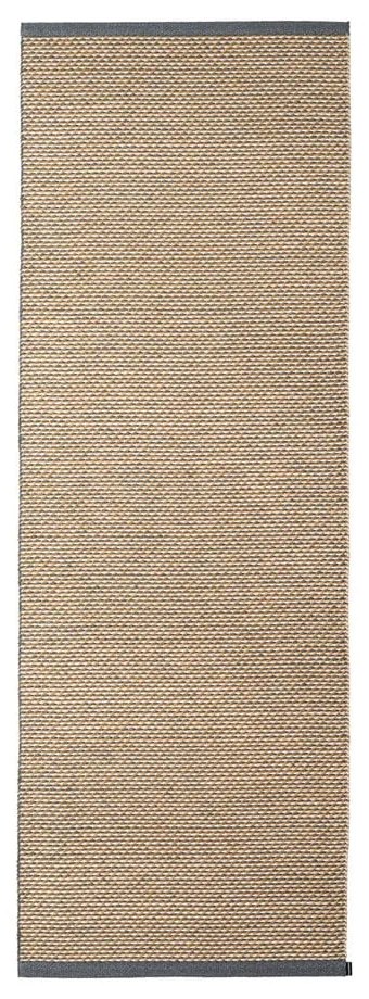 Covor tip traversă pentru interior și exterior bej 70x200 cm Effi Granit – Pappelina