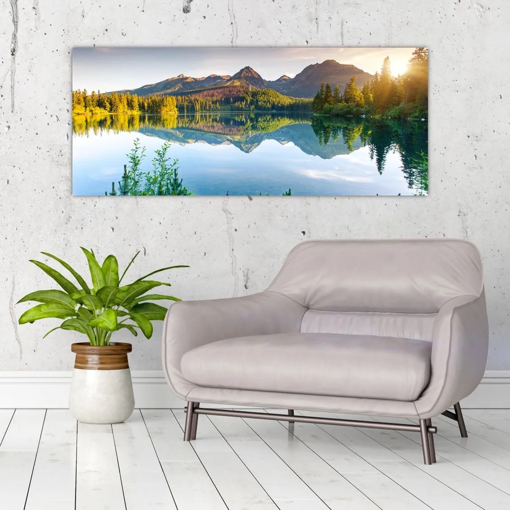Tablou - Lacul (120x50 cm)