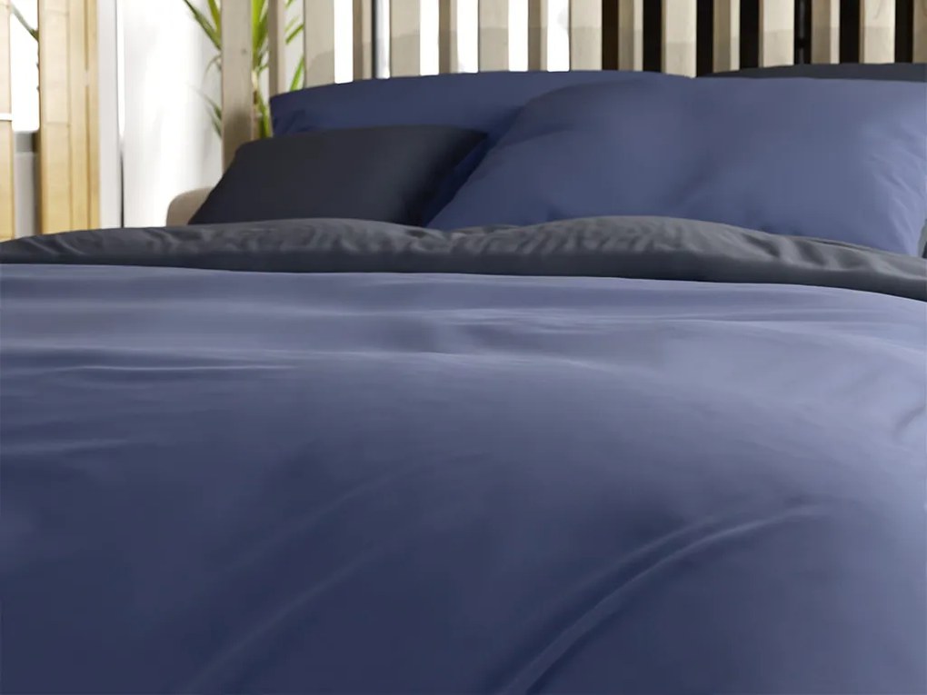 Lenjerie de pat din bumbac MONOCHROMATIC gri-albastru Dimensiune lenjerie de pat: 70 x 90 cm | 140 x 200 cm