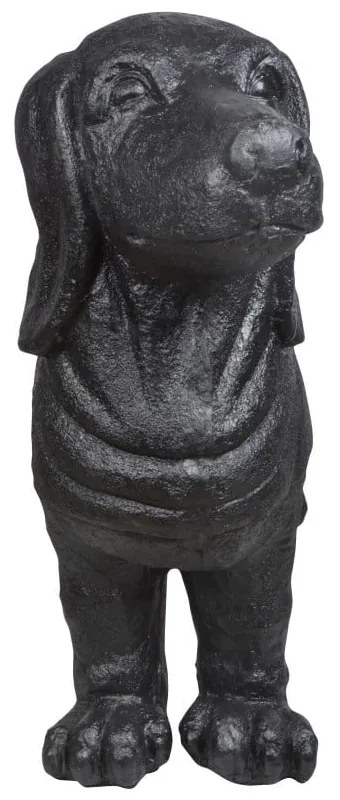 Bancă de grădină neagră Dachshund – Esschert Design