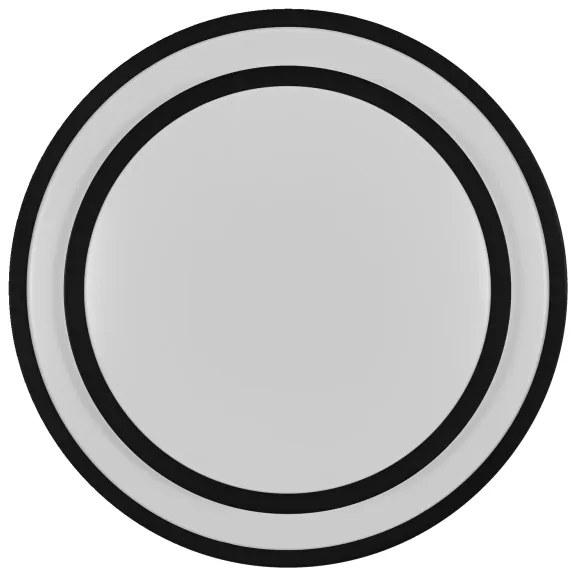 Osram - Plafonieră LED ORBIS BERLIN, 24 W, 230 V, Ø 39 cm, neagră